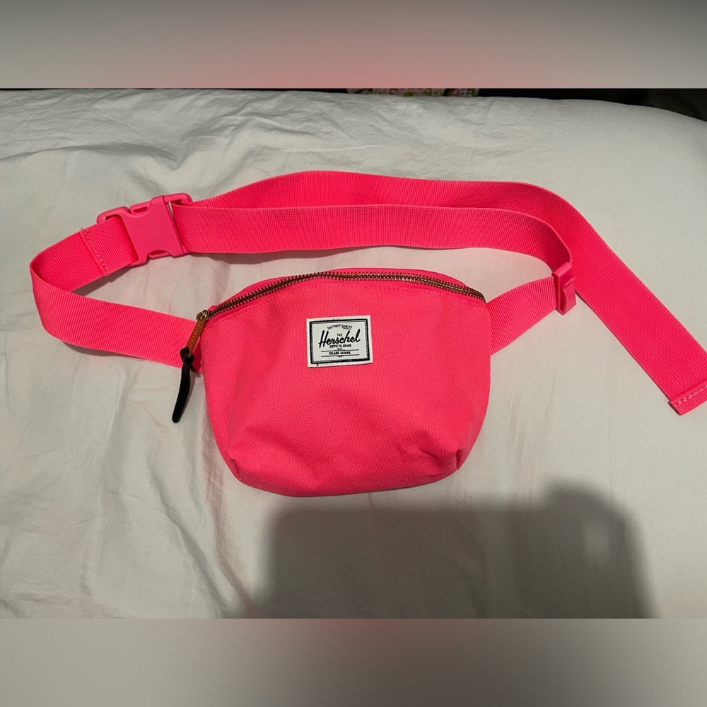 Herschel Neon Pink Waist Belt Bag - New